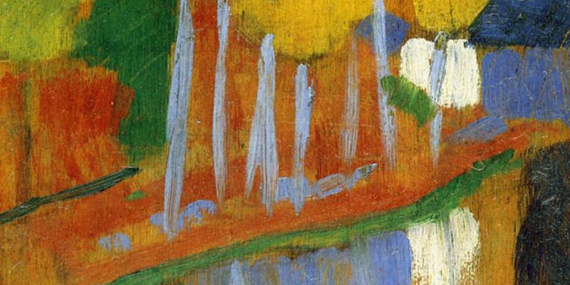 Scène parisienne animée en style pointilliste, Georges Seurat, oeuvre post impressionnisme